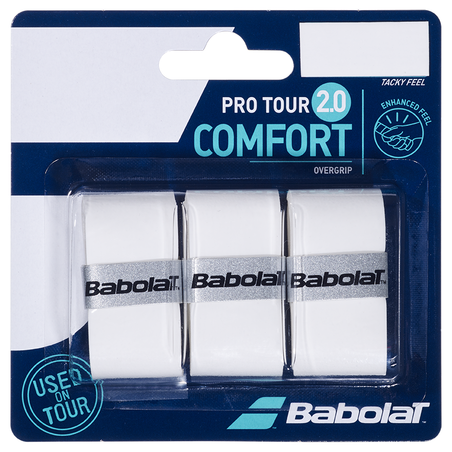 Babolat Pro Tour 2.0 Comfort 3 Pack Accessories Babolat White  
