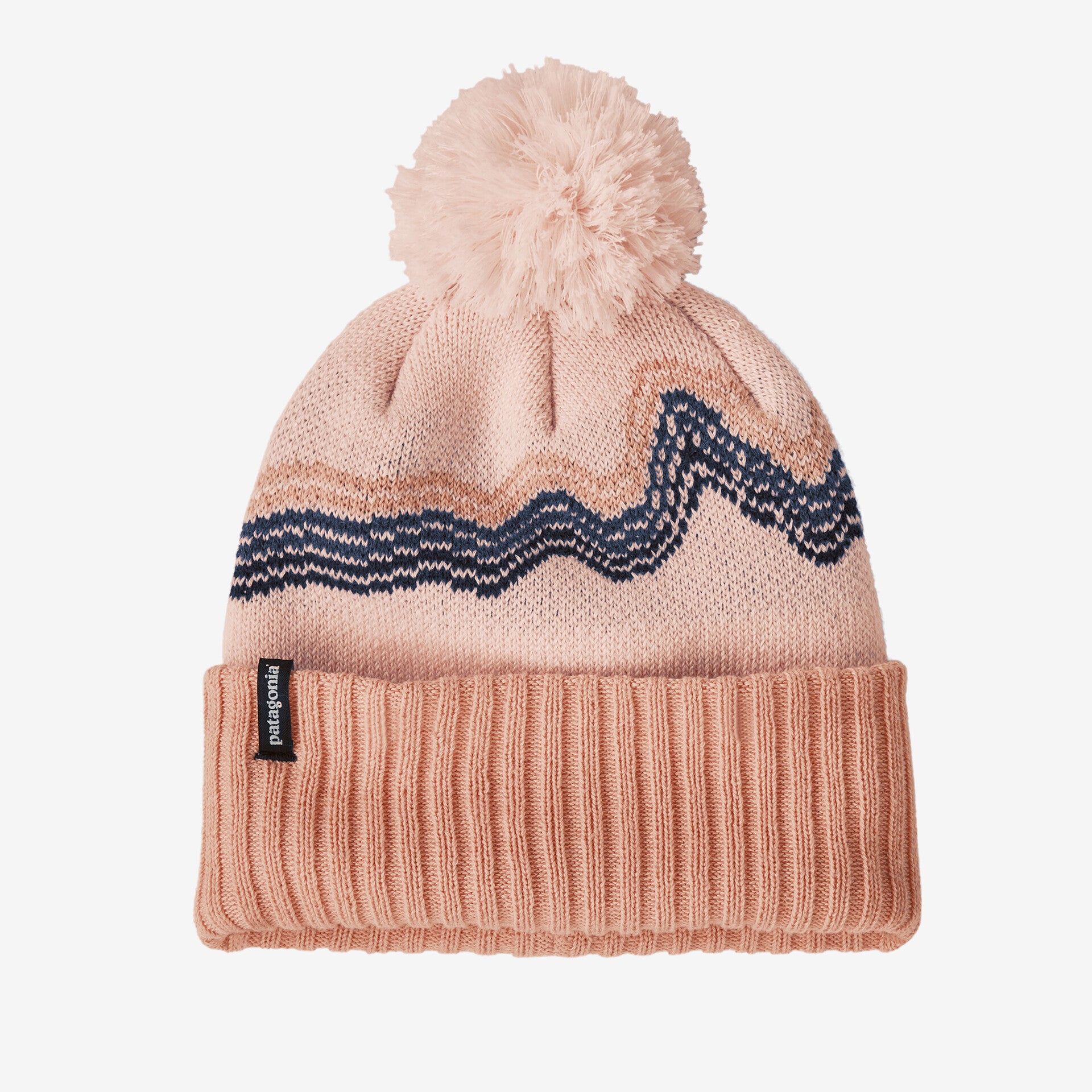 Patagonia Kids' Powder Town Beanie Accessories Patagonia Ridge Rise: Mallow Pink-RMPI