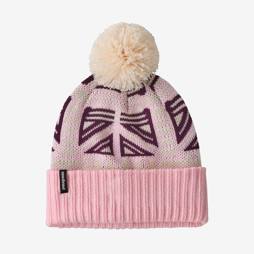 Patagonia Kids' Powder Town Beanie Accessories Patagonia Snow Beam: Birch White-SNBH