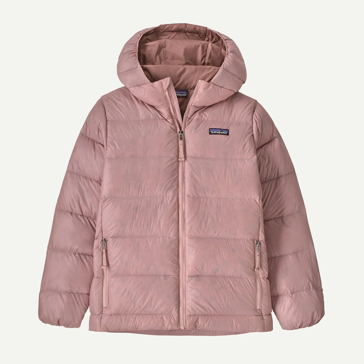 Patagonia Kids' Hi-Loft Down Sweater Hoody Apparel Patagonia Fuzzy Mauve-FUZM XSmall