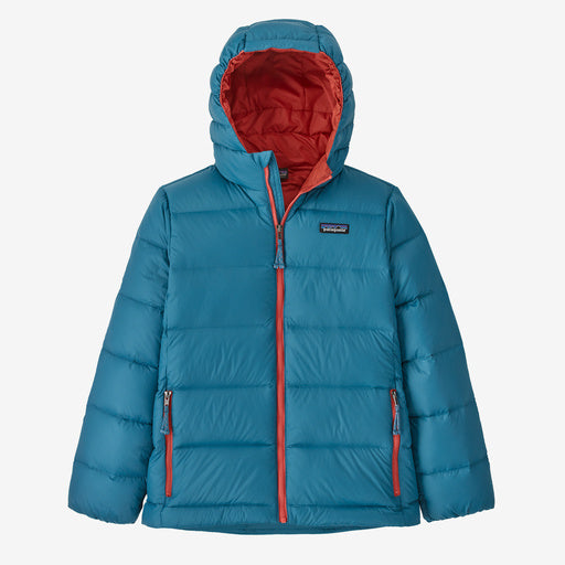 Patagonia Kids' Hi-Loft Down Sweater Hoody Apparel Patagonia Wavy Blue-WAVB Small