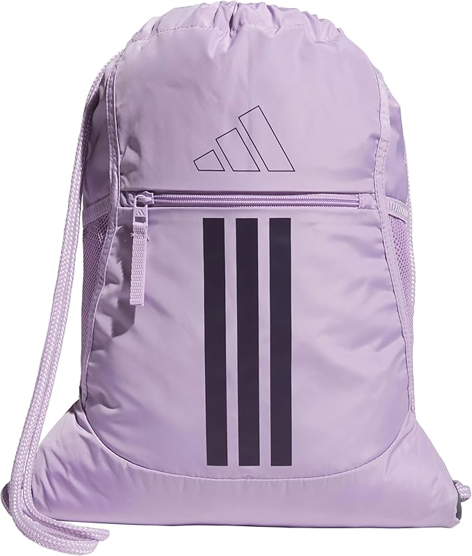 adidas Alliance III Sackpack Accessories Adidas Powder Plum Purple/Aurora Plum Purple