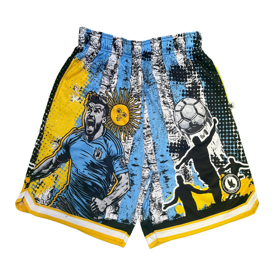 Flow Society Boys' Mid Length Attack Shorts Apparel Flow Society Messy Soccer XSmall
