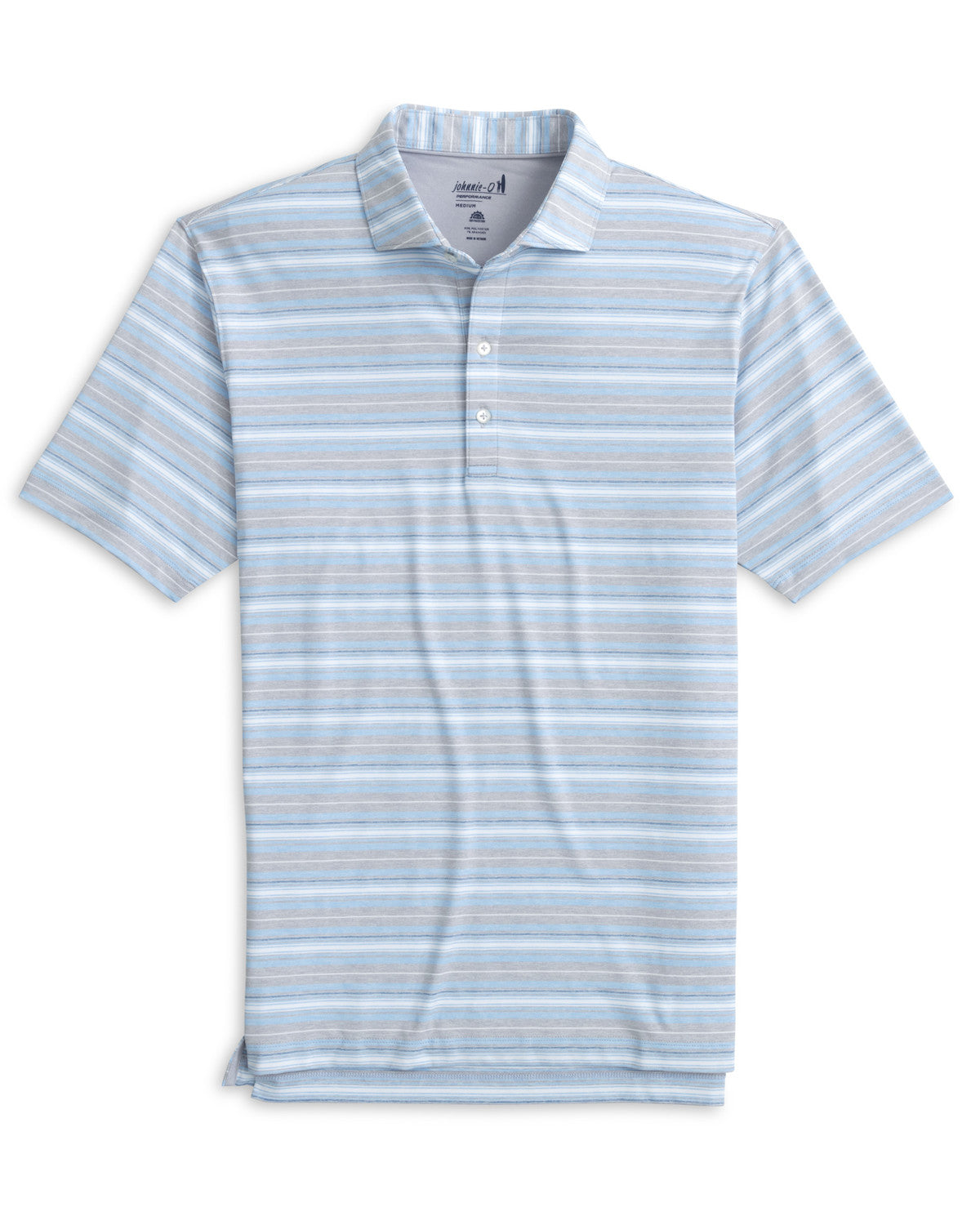 Johnnie O Mens Coope Featherweight Performance Polo Apparel Johnnie-O Seal Small