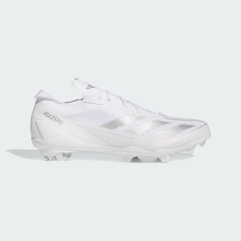 adidas Adizero Electric Cleats Footwear Adidas Footwear White/Silver Metallic/Footwear White 6 