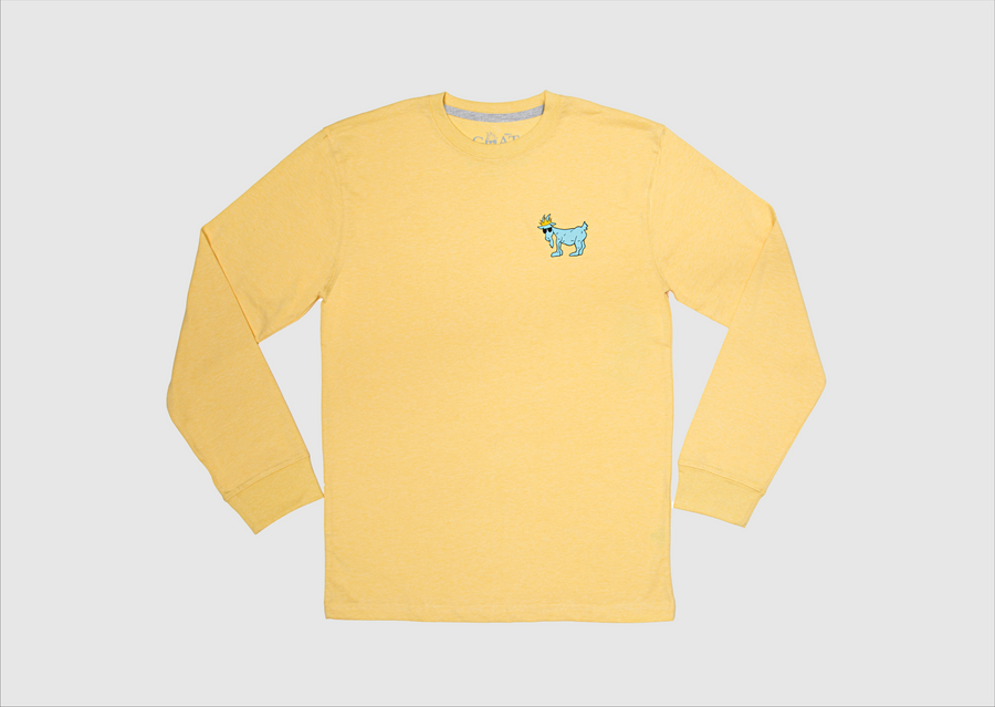 Goat USA Youth OG Long Sleeve T-Shirt Apparel Goat USA Banana Cream Youth Small