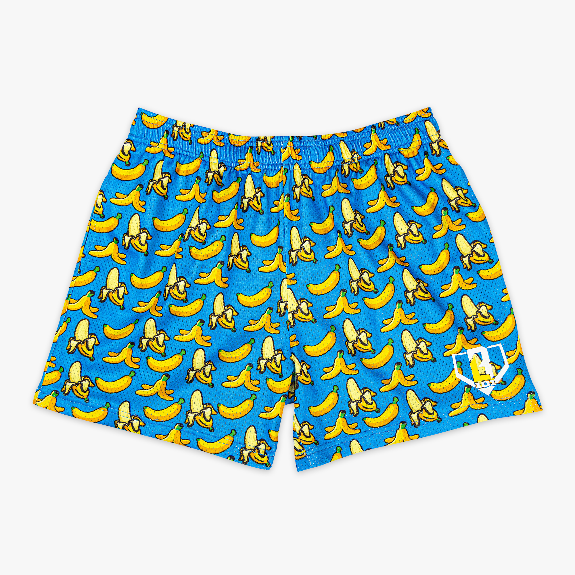 Baseball 101 Youth Banana Shorts Apparel Baseball Lifestyle 101 Blue Youth Small