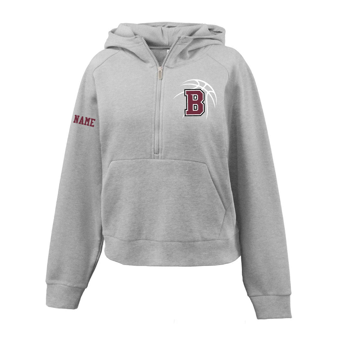 Bethel HS Girls Basketball Half Zip Hoodie