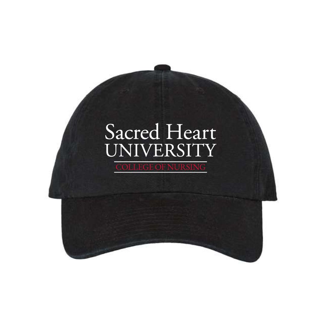 SHU SNA Hat Logowear SHU Student Nurses' Association Black