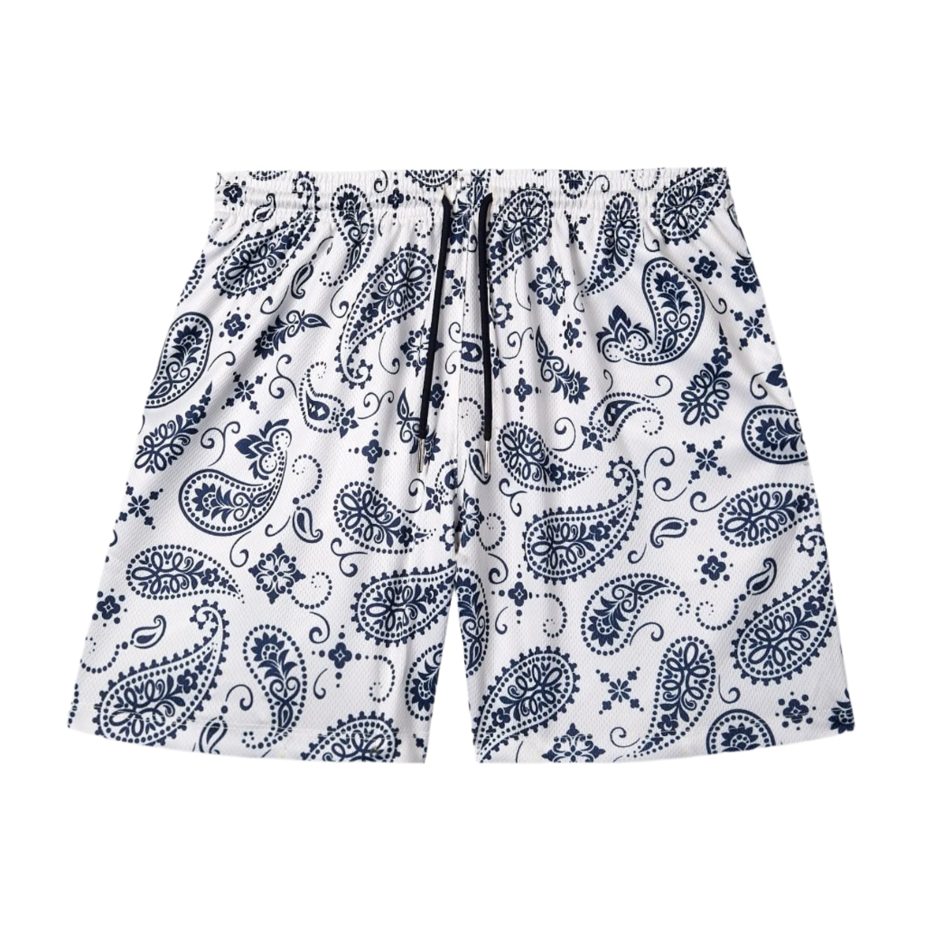 The Drip Shop Kids' Paisley Paradise Shorts Apparel The Drip Shop Ivory Youth Small