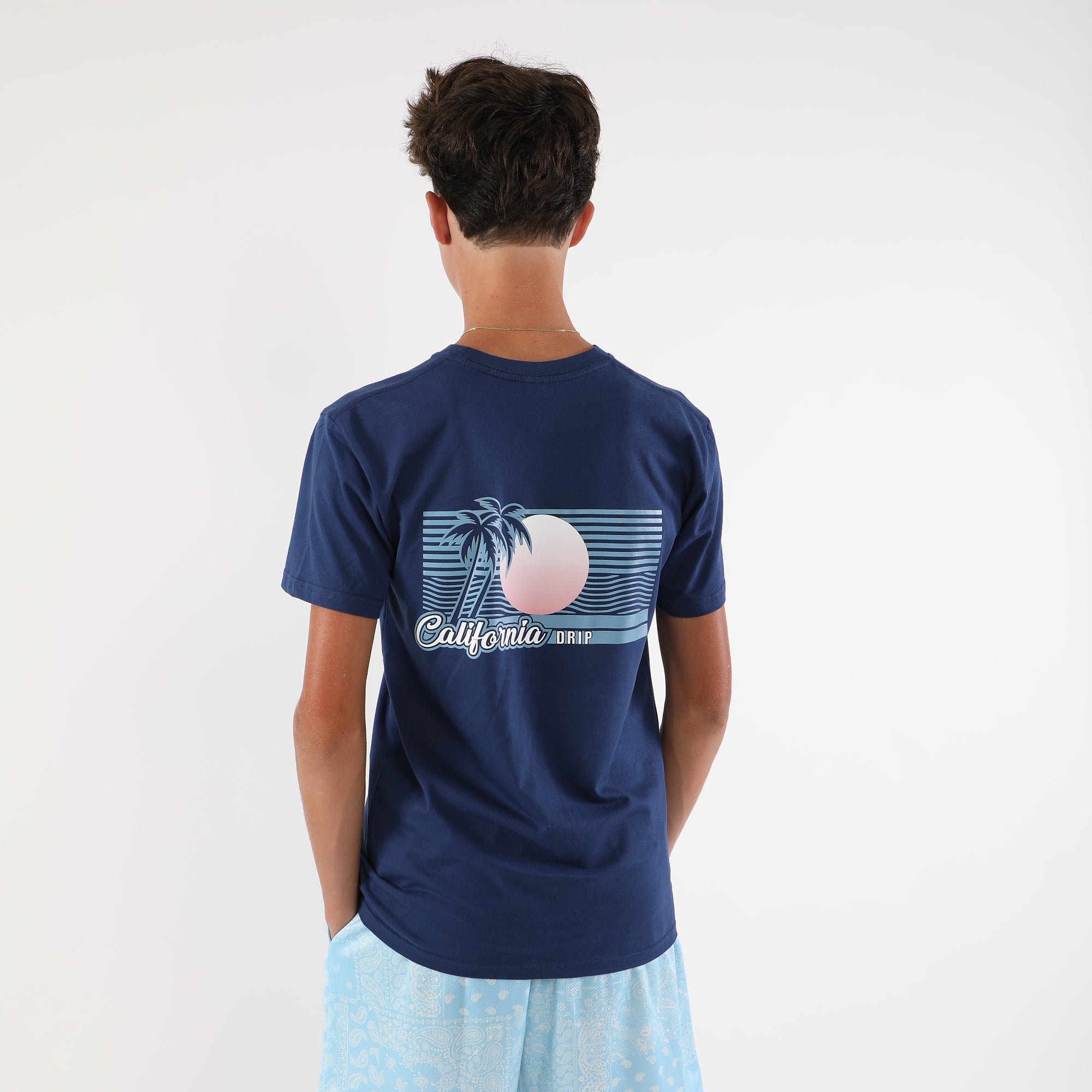The Drip Shop Kids' California Drip Tee Apparel The Drip Shop Navy Youth Small
