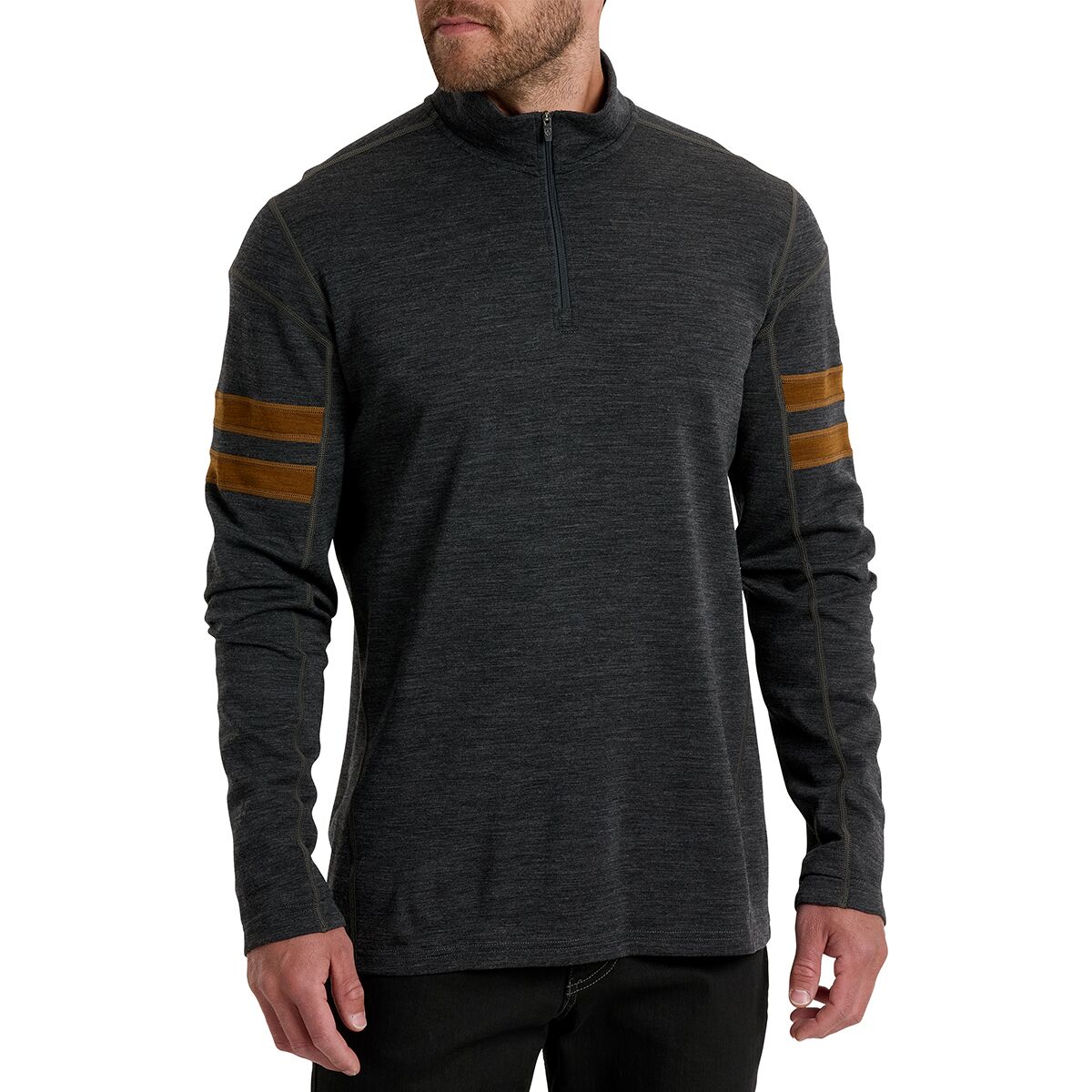 Kuhl Men's Team Merino 1/4 Zip Apparel Kuhl Cast Iron Small
