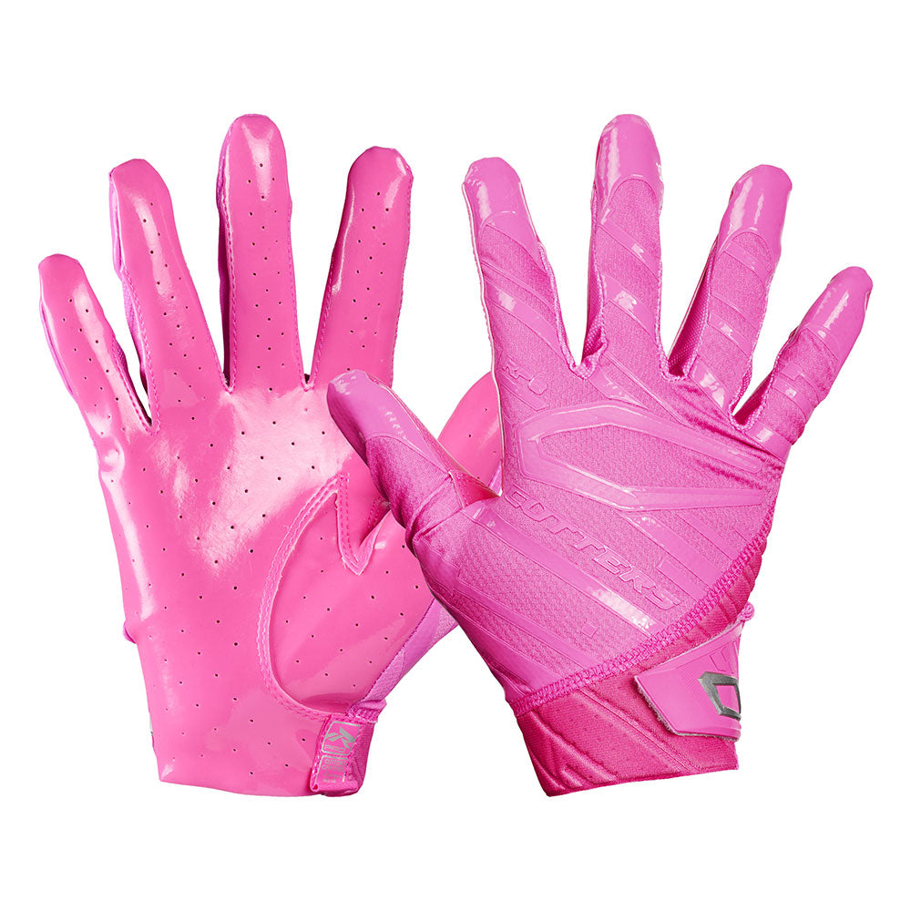 Cutters Men's Rev Pro 6.0 Receiver Gloves Accessories United Sports Brands Pink Small