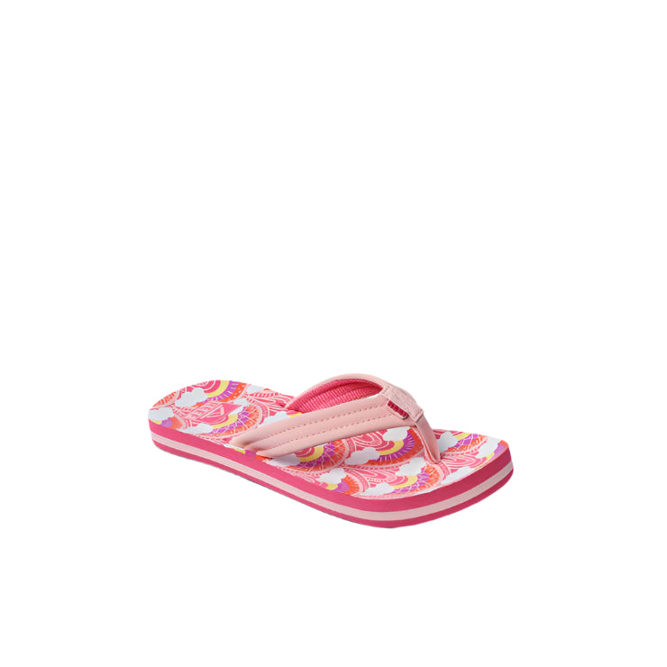 Reef Girls' Ahi Footwear Reef Rainbows and Clouds 13