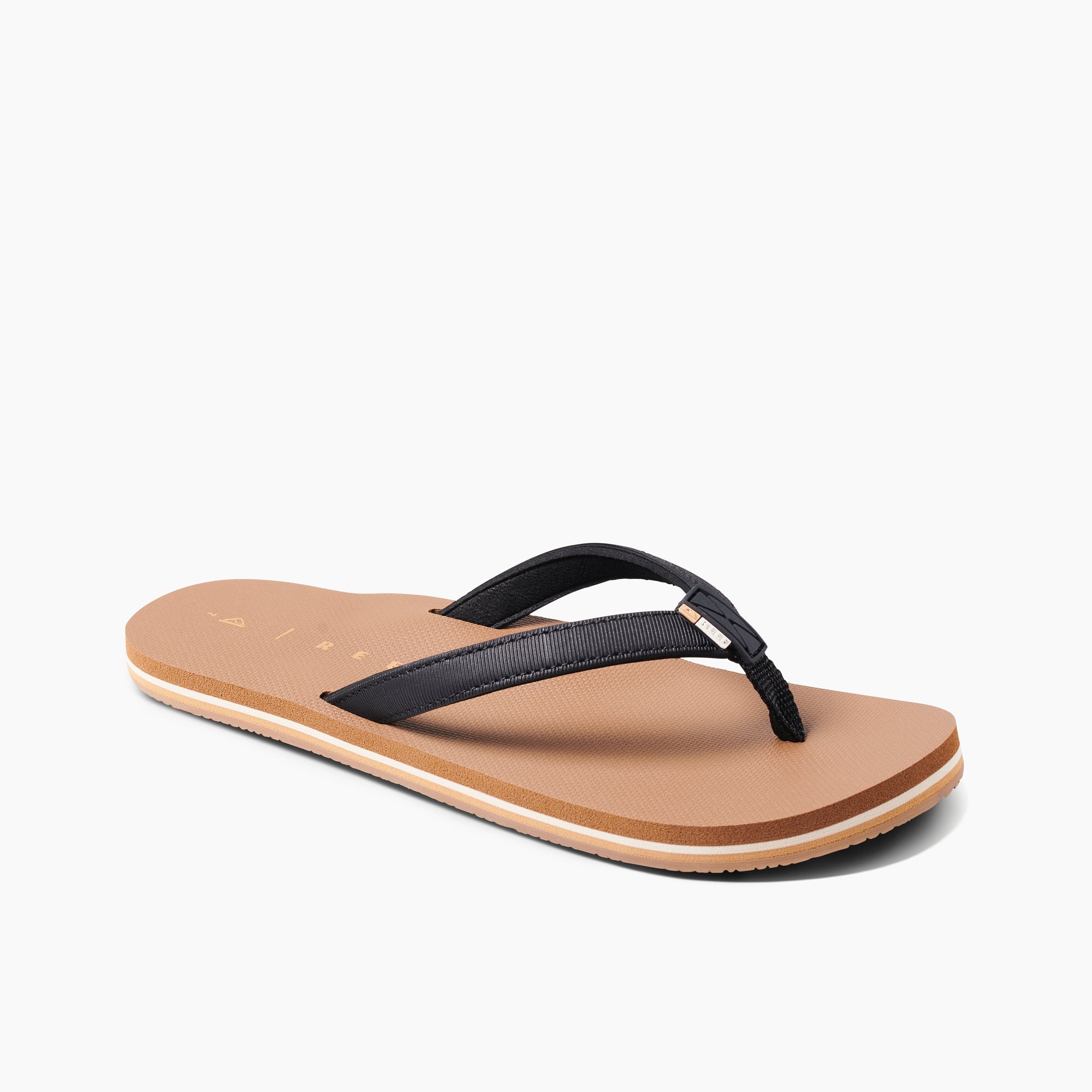 Reef Womens Reef Solana Sandals Footwear Reef Black/Tan 6