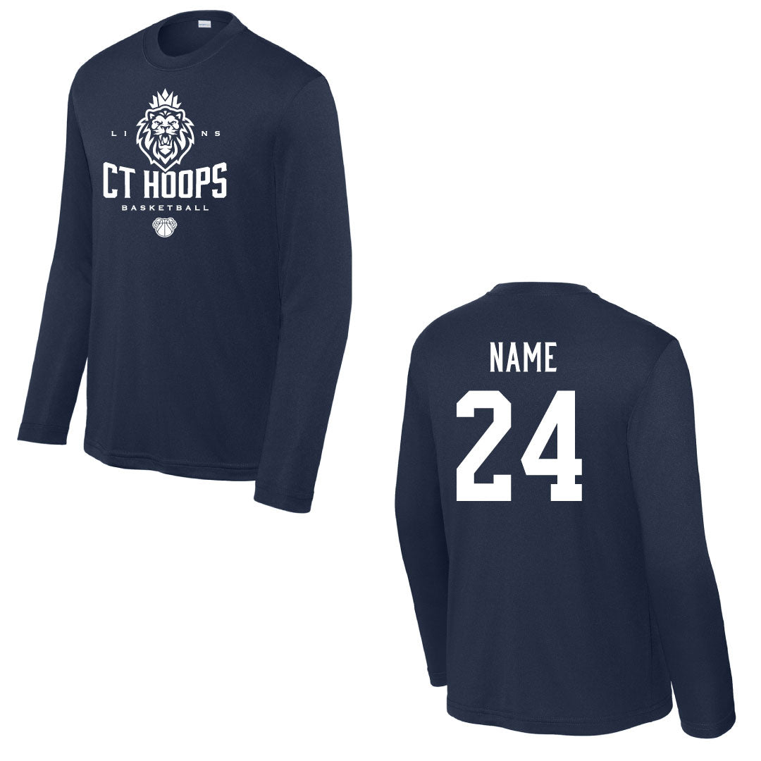 CT Hoops Basketball Shooting Shirts-BOYS TEAMS Logowear CT Hoops Basketball Youth S