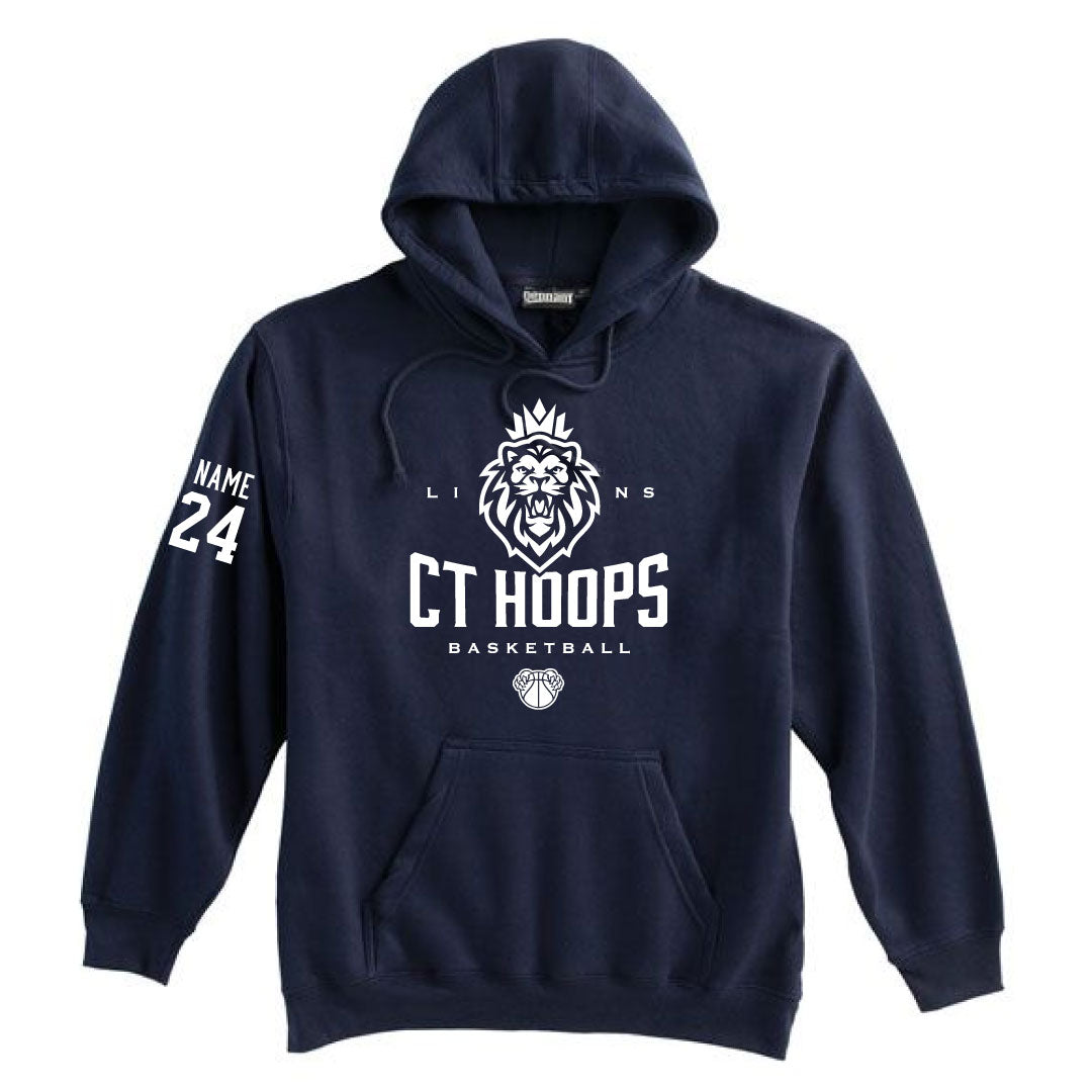 CT Hoops Basketball Fleece Hoodie Logowear CT Hoops Basketball Navy Youth S