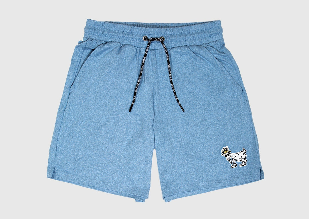 Goat USA Men's Relaxed Knit Shorts Apparel Goat USA Light Blue Heather Men's Small
