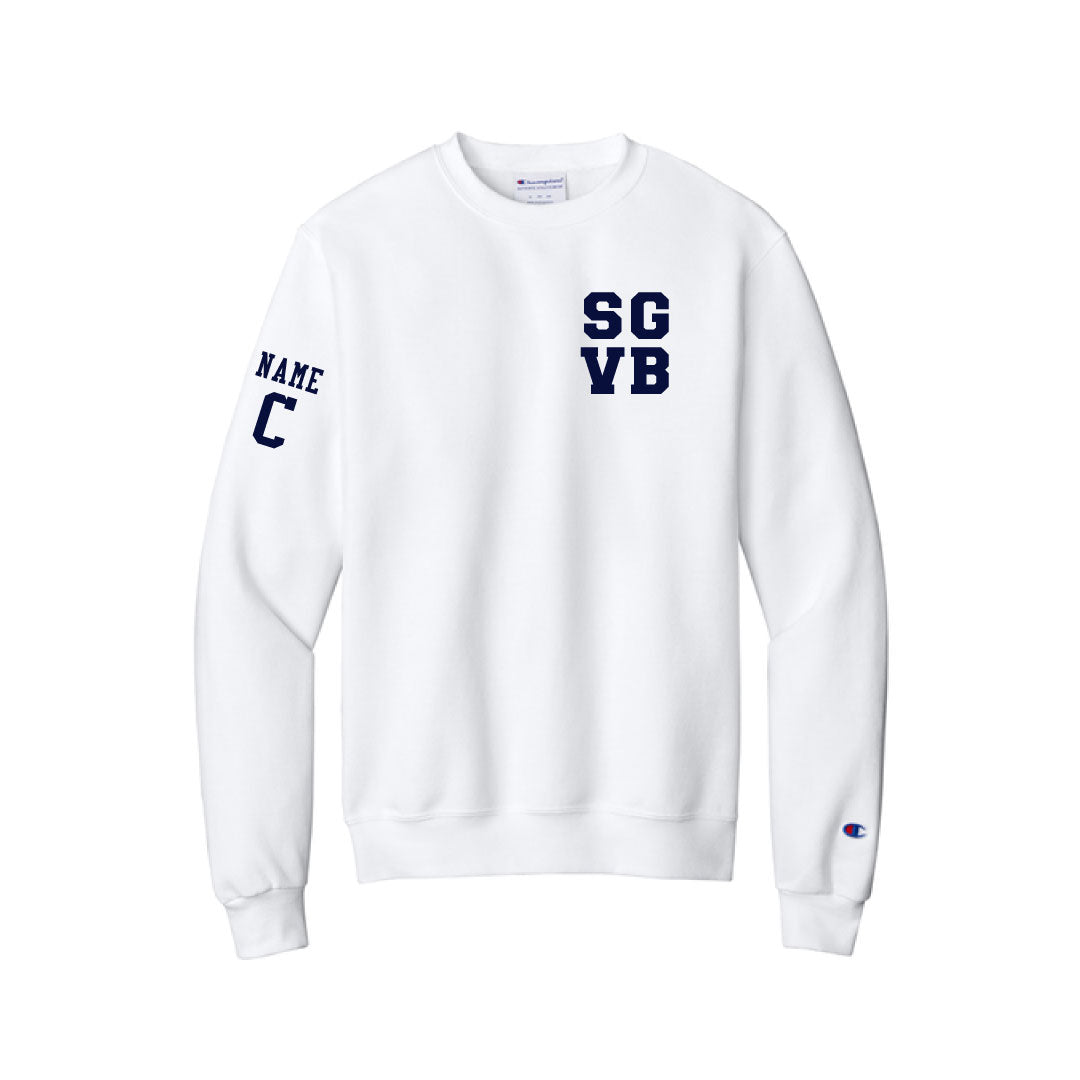 Staples Girls Volleyball Champion Crewneck Logowear Staples Girls Volleyball Adult S