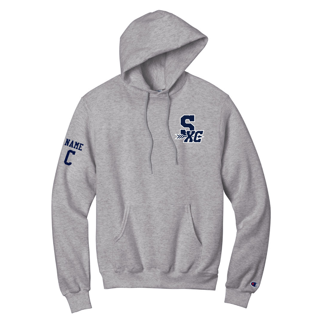 Staples Boys Cross Country Champion Hoodie Logowear Staples Boys Cross Country Grey Adult S