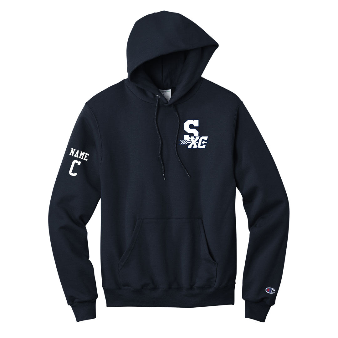 Staples Boys Cross Country Champion Hoodie Logowear Staples Boys Cross Country Navy Adult S