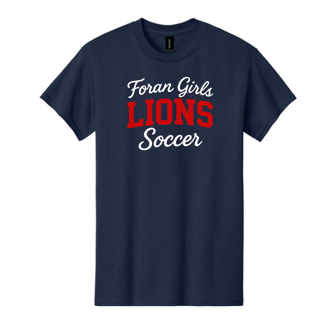 Foran Girls Soccer Cotton Tee