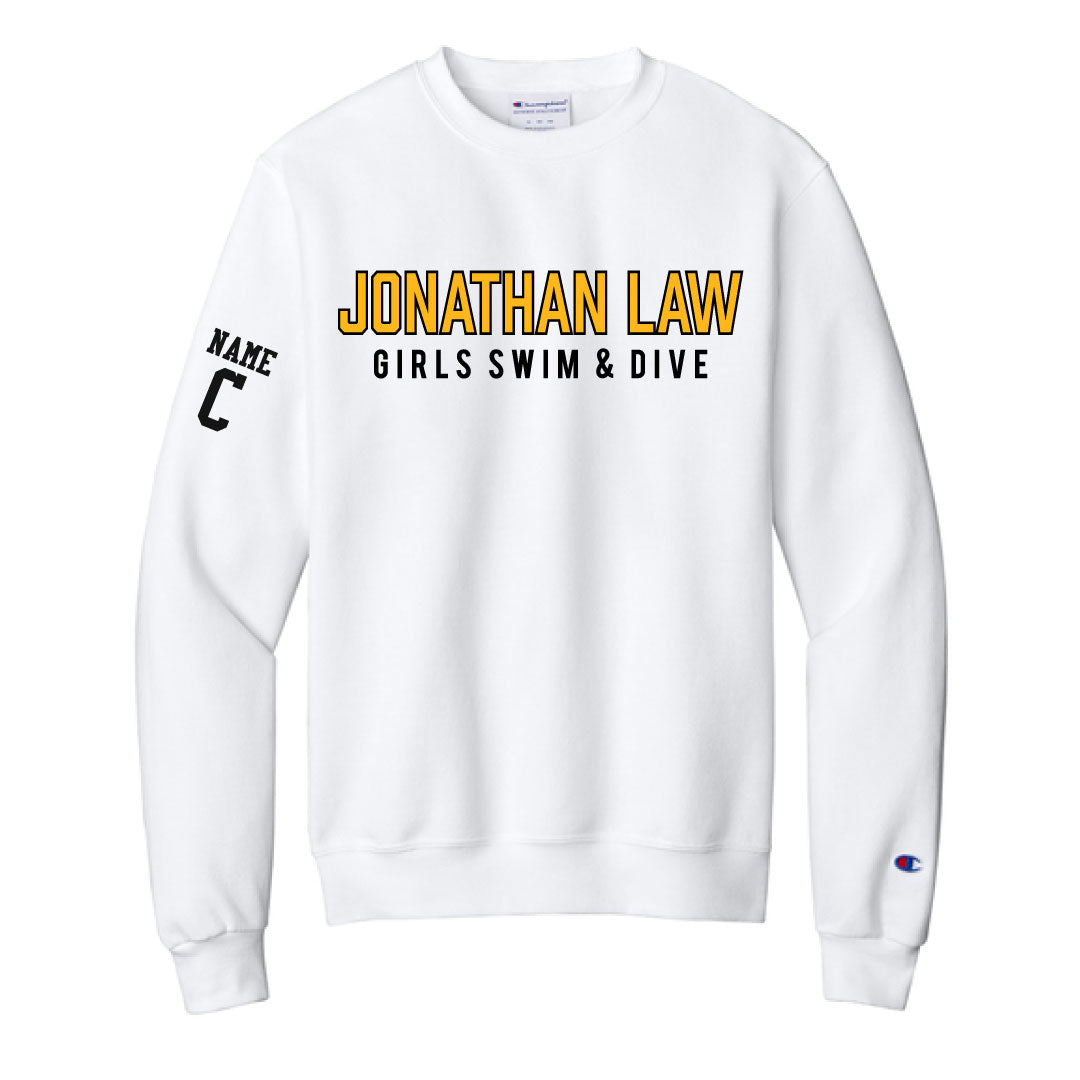 LAW Girls Swim & Dive Crewneck Sweatshirt