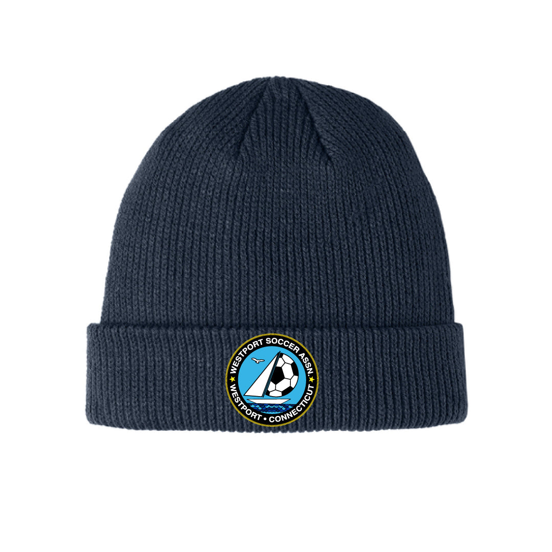 Westport Soccer Cuffed Beanie