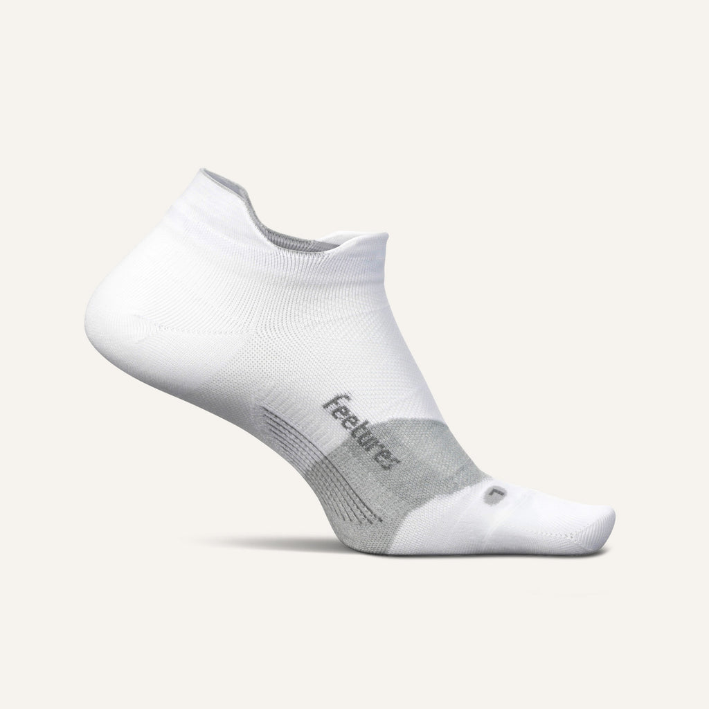 Feetures Elite Ultra Light No Show Tab Apparel Feetures Basic White Small