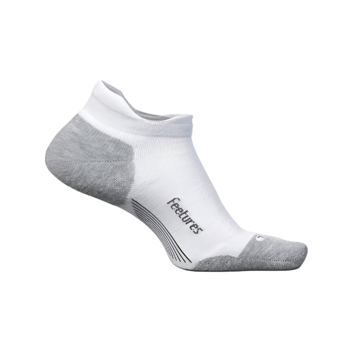 Feetures Elite Max Cushion No Show Tab Apparel Feetures Basic White Small