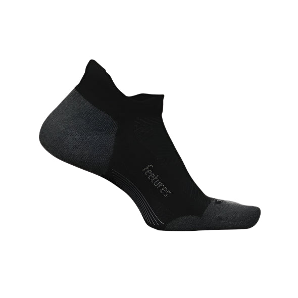 Feetures Elite Max Cushion No Show Tab Apparel Feetures Black Small