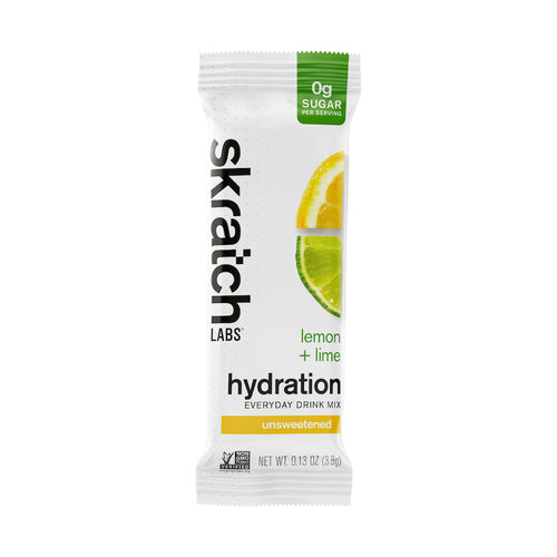Skratch Everyday Drink Mix Single Serving Hydration Skratch Labs Lemon + Lime