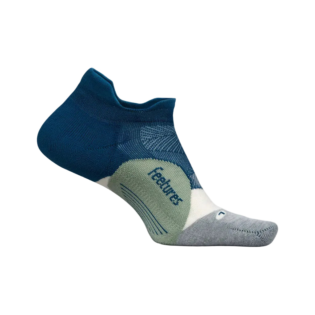 Feetures Elite Light Cushion No Show Tab Apparel Feetures Midnight Woods Large