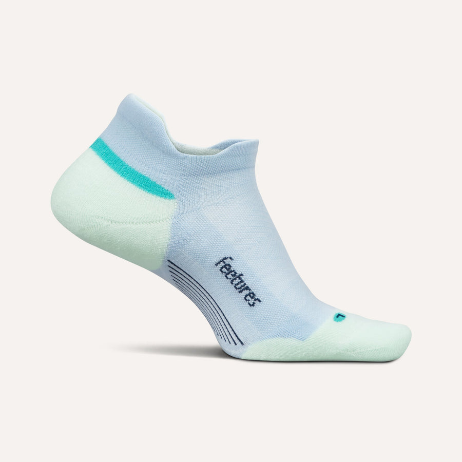 Feetures Elite Max Cushion No Show Tab Apparel Feetures Glacier Mist Small