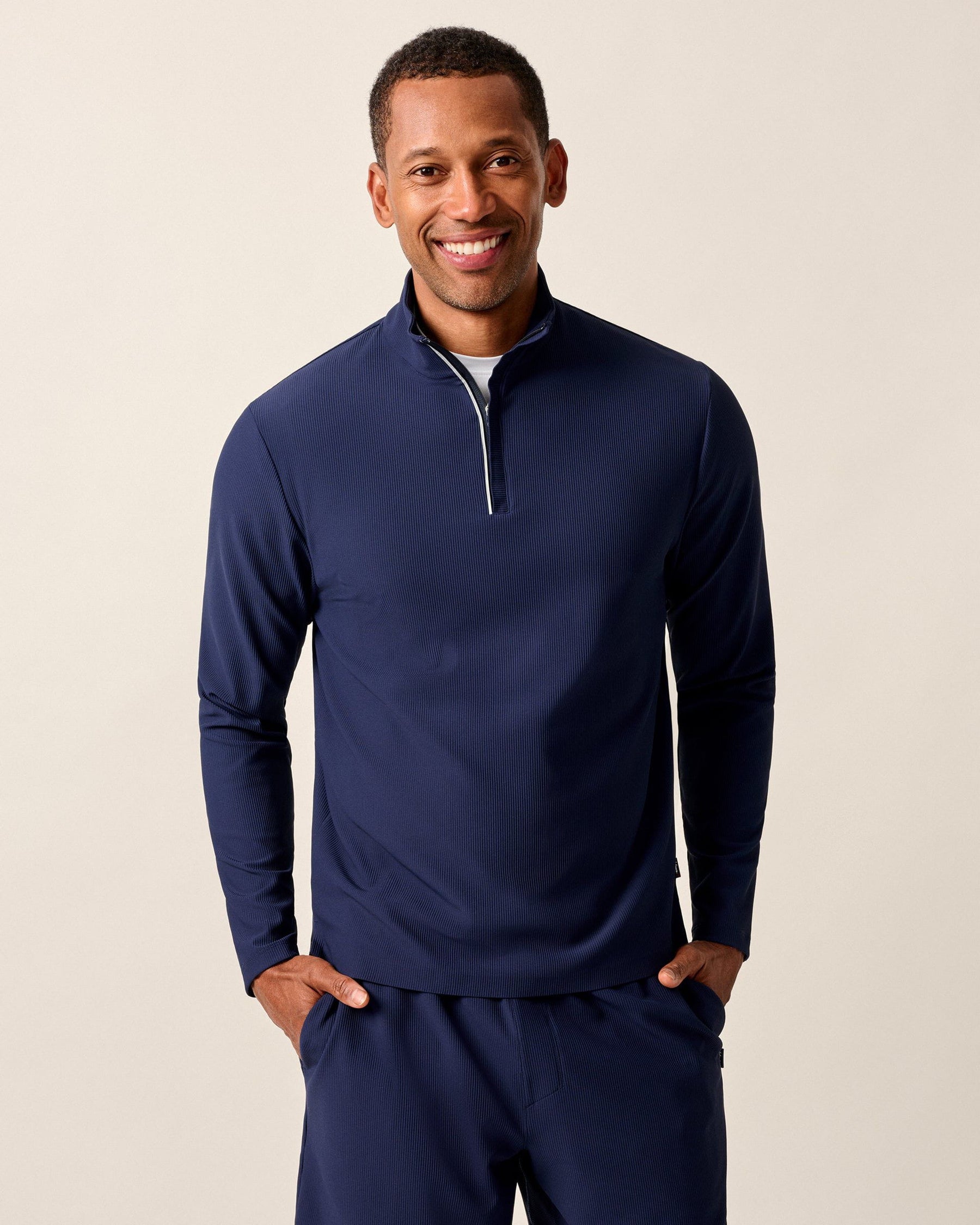 Johnnie-O Men's Hoppin Quarter-Zip Pullover