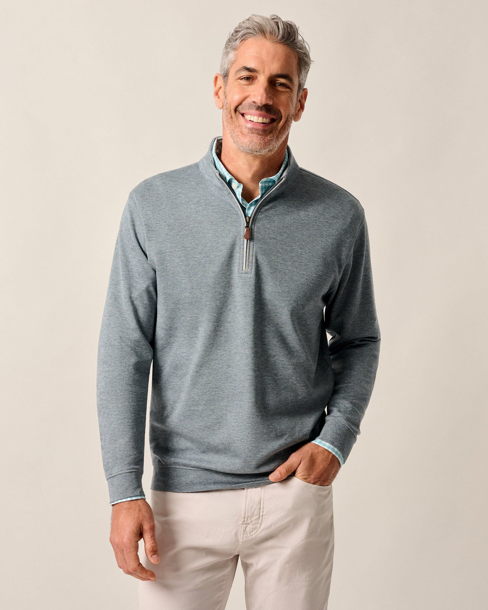 Johnnie-O Men's Sully 1/4 Zip Pullover