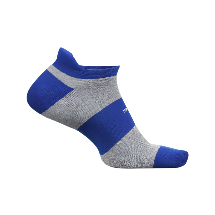 Feetures High Performance Cushion No Show Tab Apparel Feetures Boost Blue Small