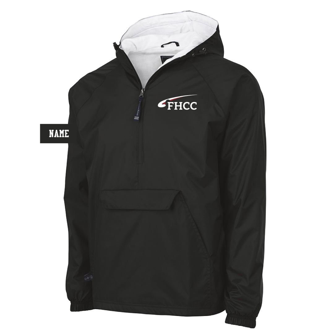 FHCC Hooded Wind Jacket Logowear FHCC Black Adult S