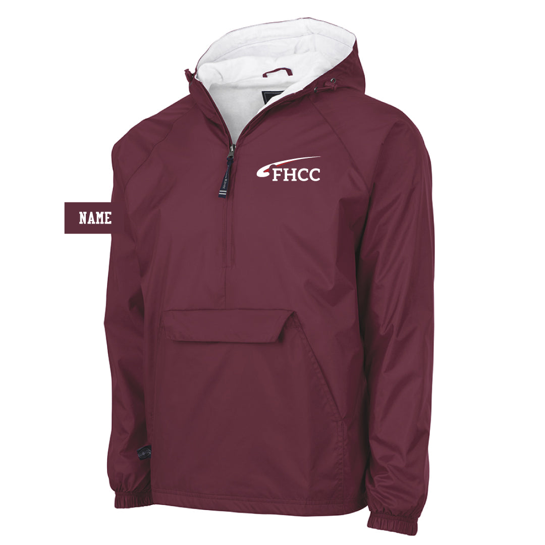 FHCC Hooded Wind Jacket Logowear FHCC Maroon Adult S