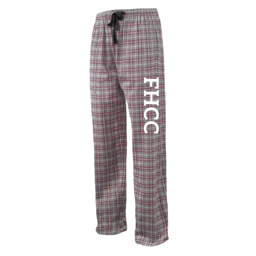 FHCC Flannel Bottoms Logowear FHCC Maroon/Grey Youth S