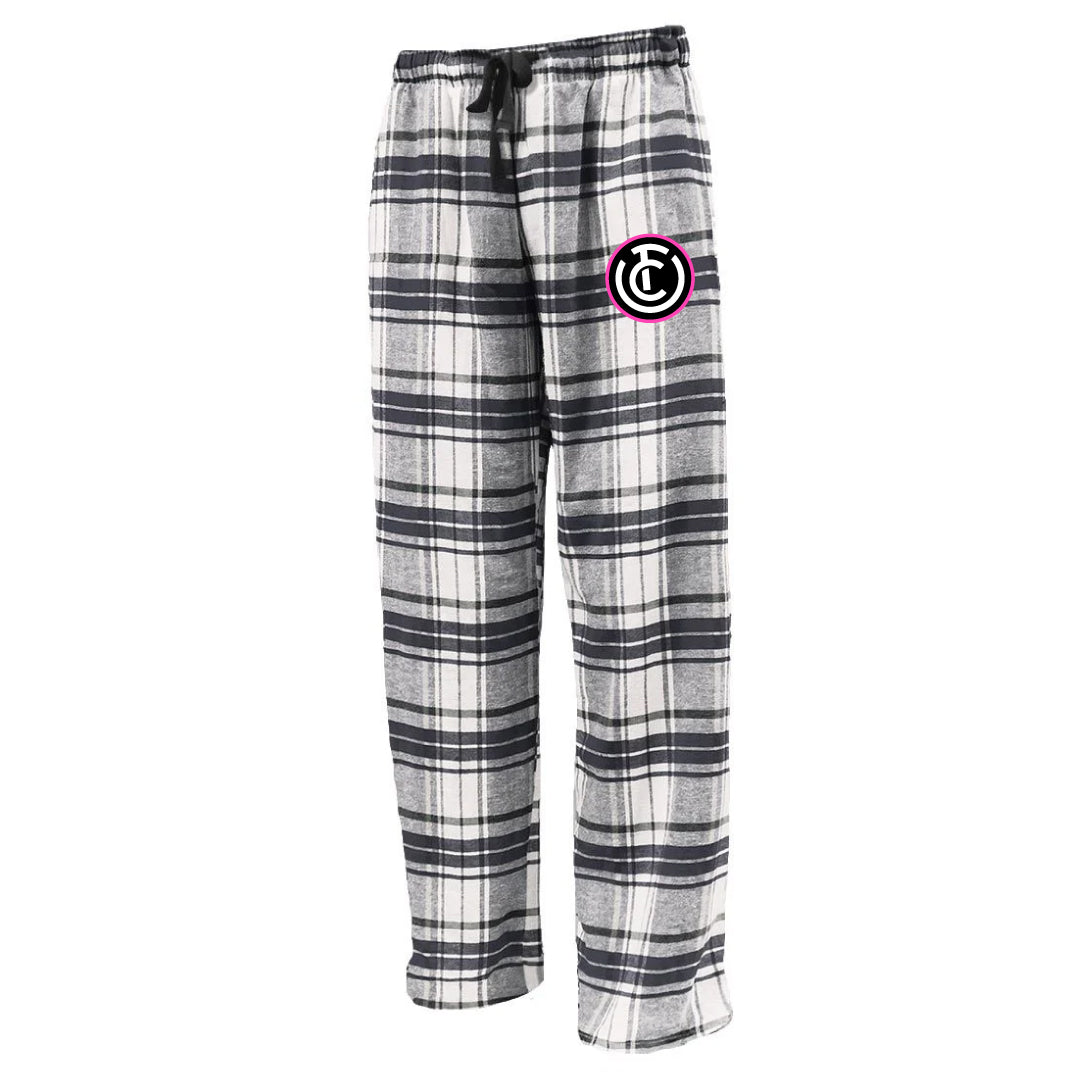 FCU Travel Baseball Flannel Bottoms Logowear FCU Travel Baseball White/Black Adult XS
