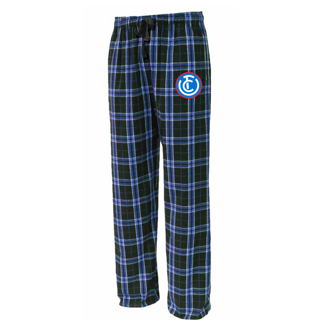 FCU Travel Baseball Flannel Bottoms Logowear FCU Travel Baseball Royal/Black Adult XS