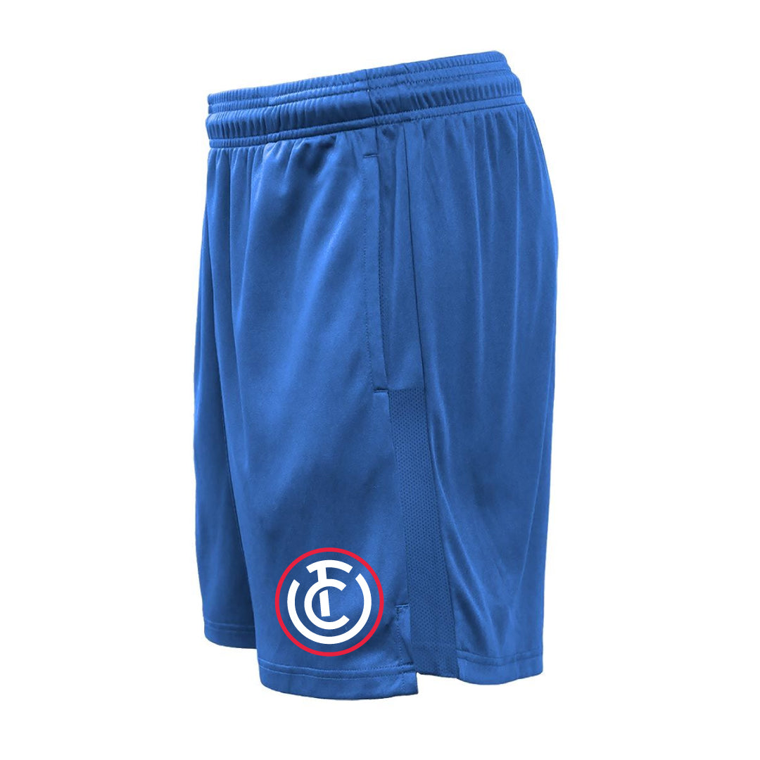 FCU Travel Baseball Shorts Logowear FCU Travel Baseball Royal Adult XS