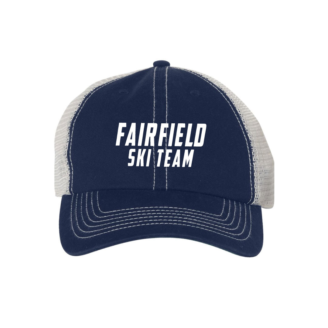 Fairfield Ski Trucker Hat Logowear Fairfield Ski