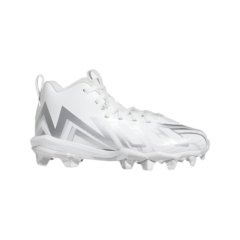adidas Kids' Freak Spark MD J 23 Footwear Adidas Cloud White/Cloud White/Silver Metallic 13
