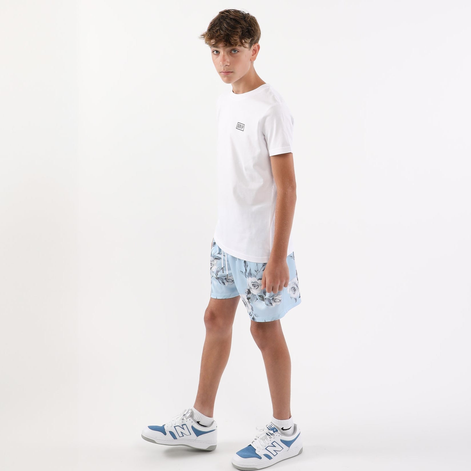 The Drip Shop Kids' Rose Garden Shorts Apparel The Drip Shop