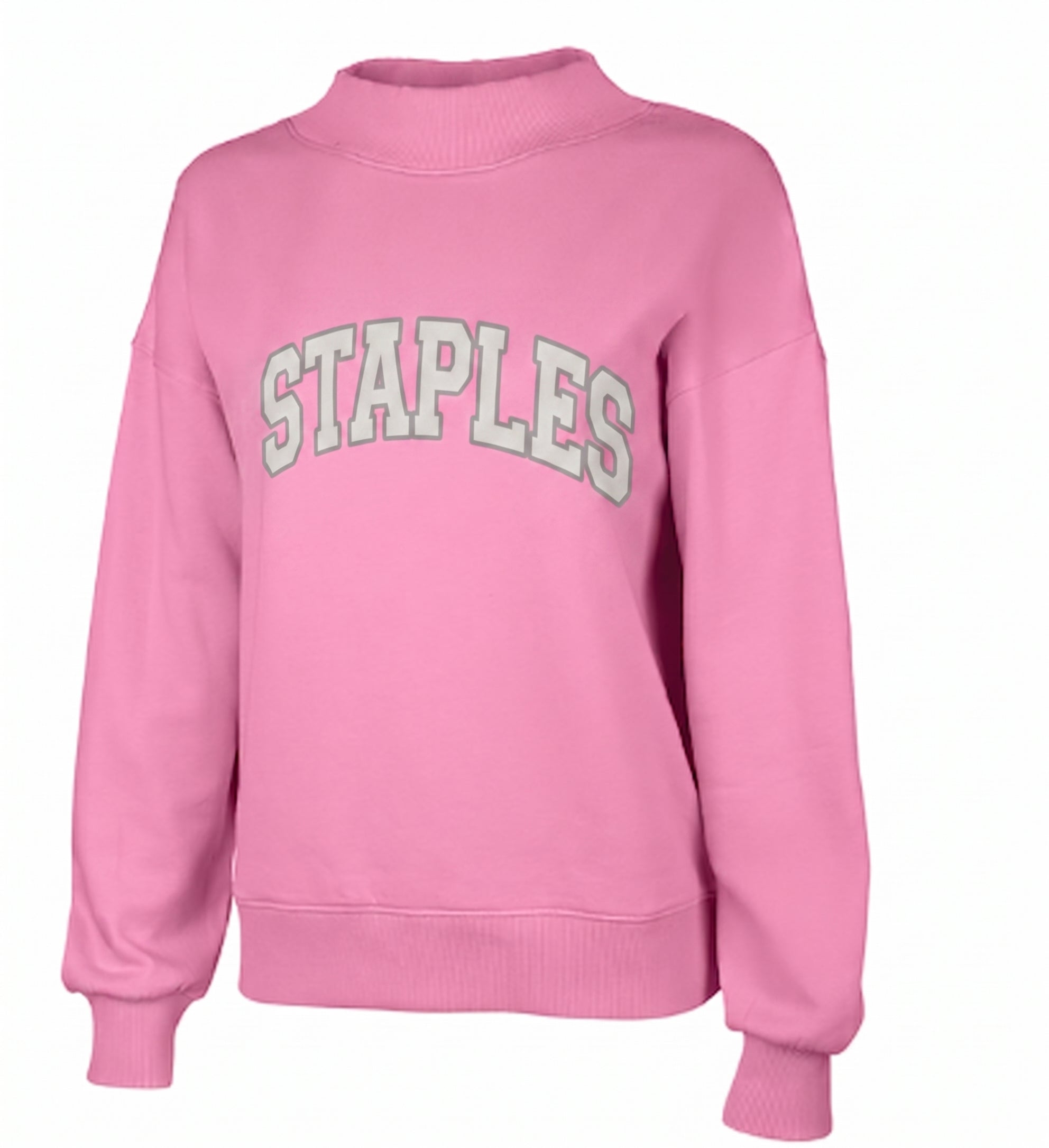 Staples Football BCA Ladies Mockneck Sweatshirt