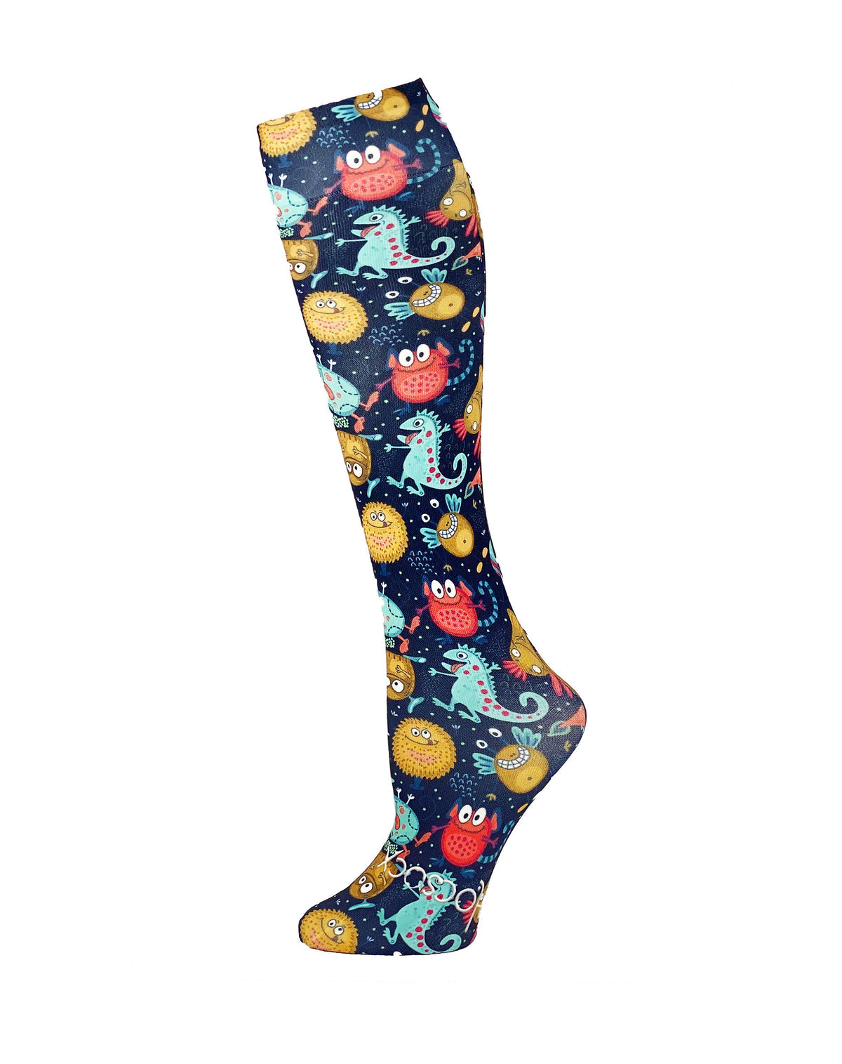 Hocsocx Liner Socks Apparel Hocsocx Monster Mash Youth: shoe sizes 13-4