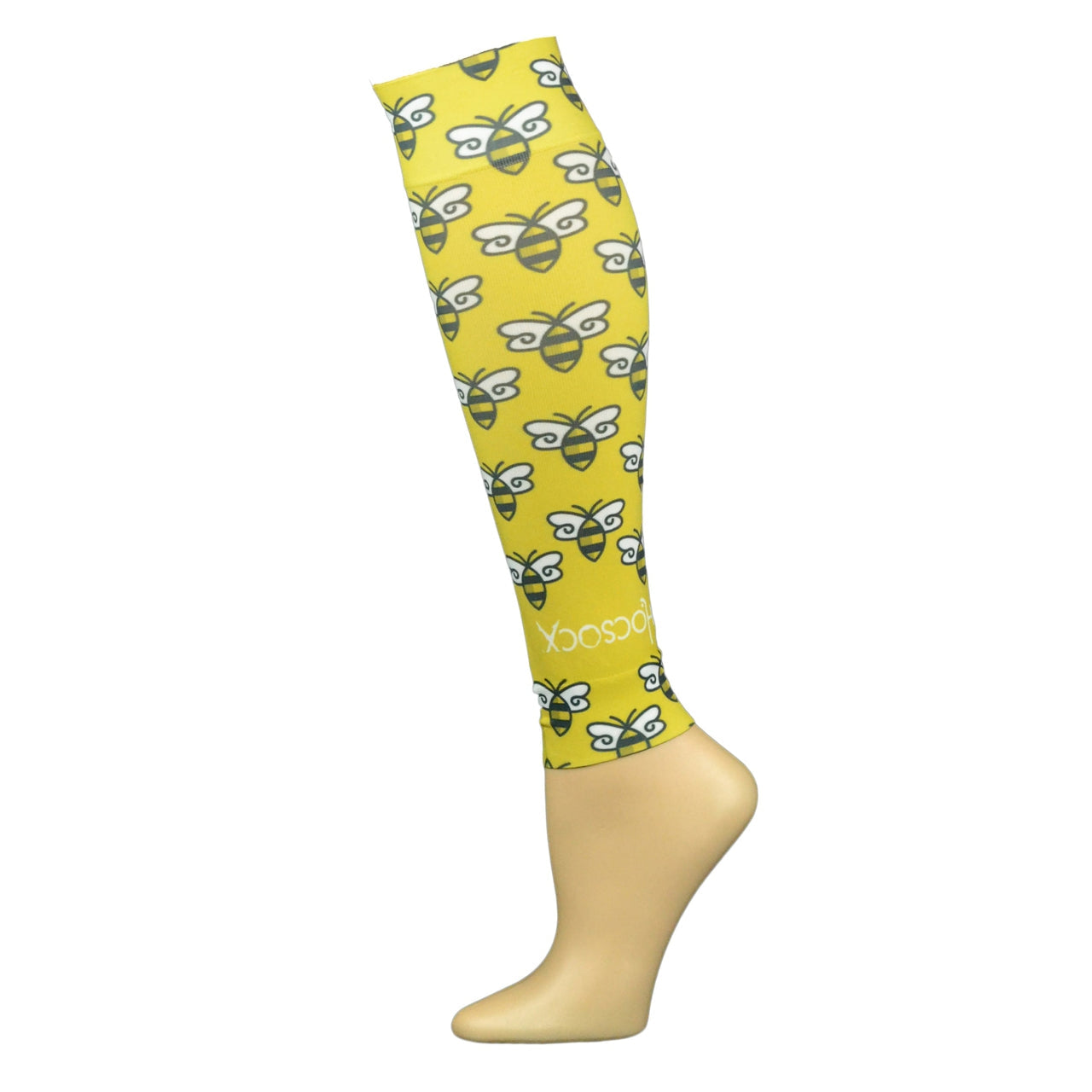 Hocsocx Footless Leg Sleeves Apparel Hocsocx Bee happy 13" Adult