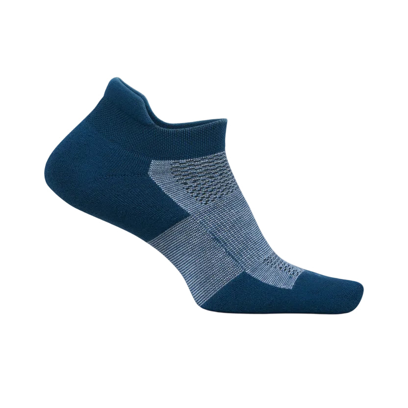 Feetures High Performance Cushion No Show Tab Apparel Feetures Large Rich Navy